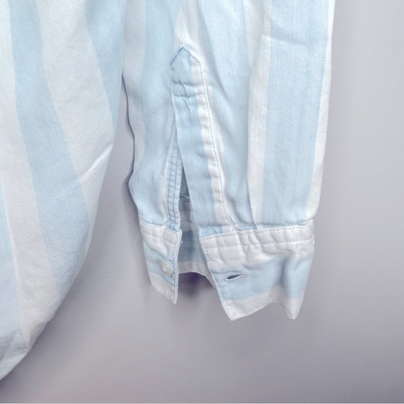 Rails Uli Corset Tie Block Stripe Shirt Size S - Picture 8 of 11